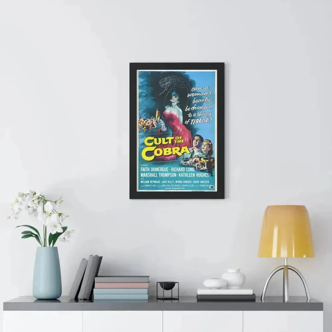 CULT OF THE COBRA 1955 - Framed Movie Poster - The Sticker Space