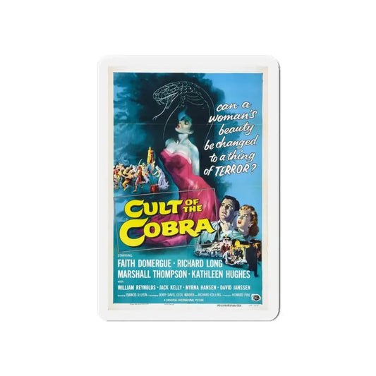 CULT OF THE COBRA 1955 Movie Poster - Refrigerator Magnet 6 Inch - The Sticker Space