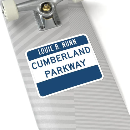 Cumberland Parkway (Kentucky) (Road Sign) STICKER Vinyl Kiss-Cut Decal - The Sticker Space