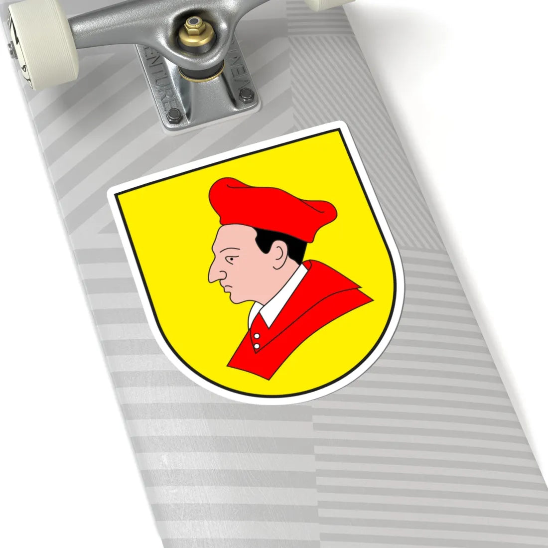 Cunter wappen (Switzerland) (Coat of Arms) STICKER Vinyl Kiss-Cut Decal - The Sticker Space