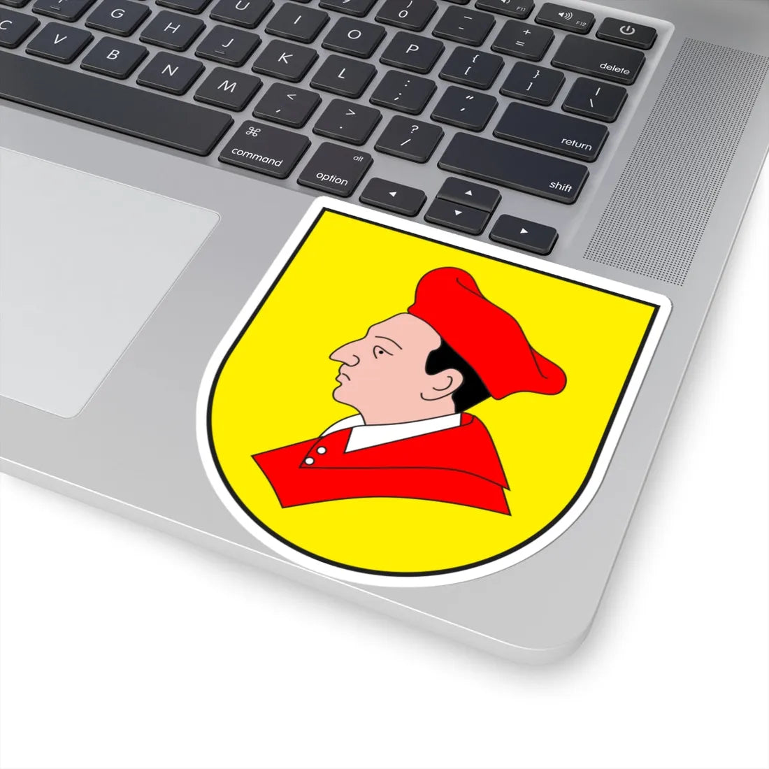 Cunter wappen (Switzerland) (Coat of Arms) STICKER Vinyl Kiss-Cut Decal - The Sticker Space