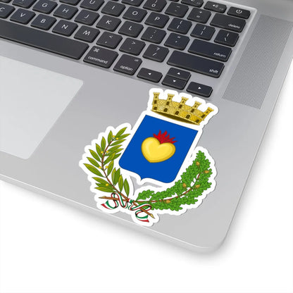 Cuorgnè-Stemma (Italy) (Coat of Arms) STICKER Vinyl Kiss-Cut Decal - The Sticker Space