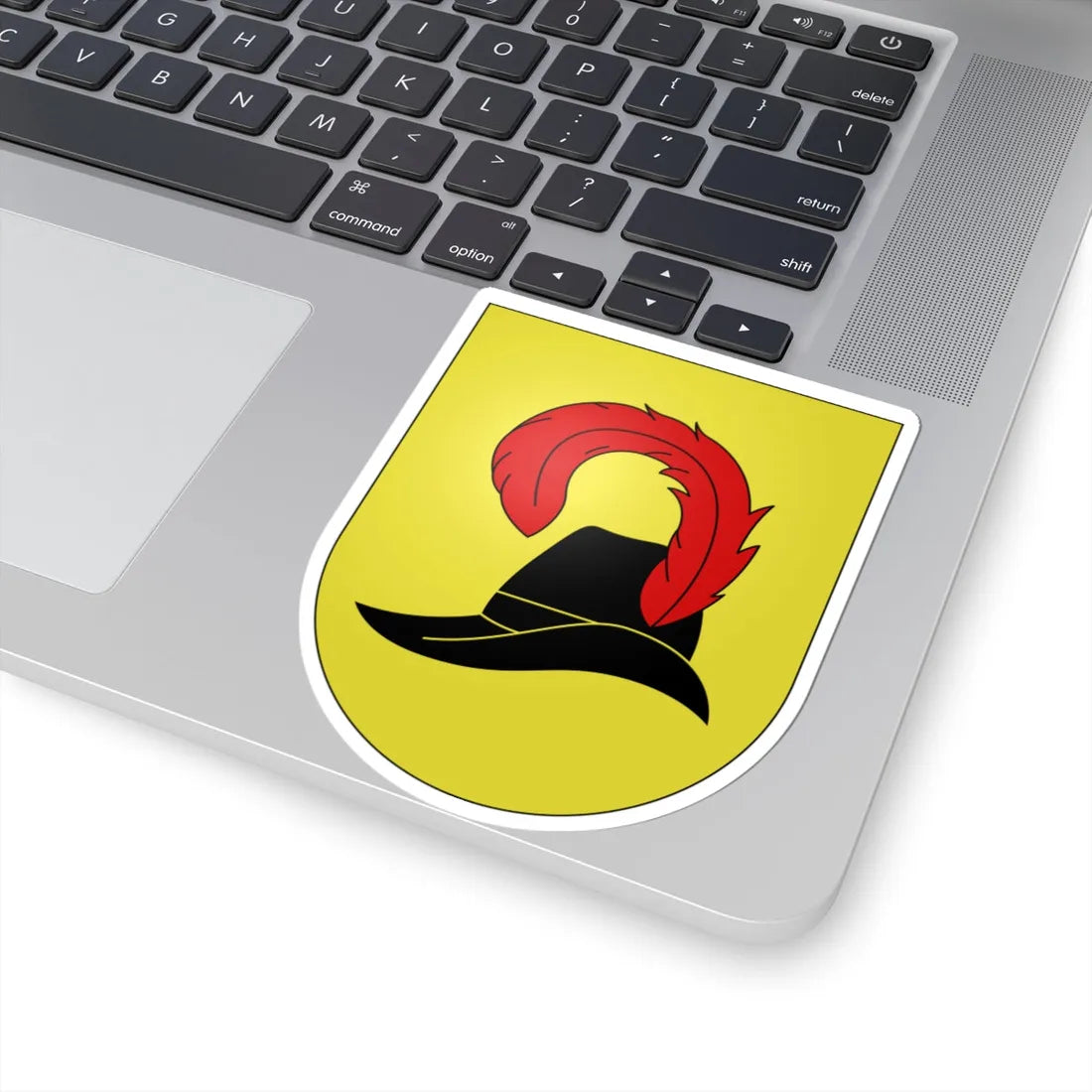 Cureglia-coat of arms (Switzerland) (Coat of Arms) STICKER Vinyl Kiss-Cut Decal - The Sticker Space