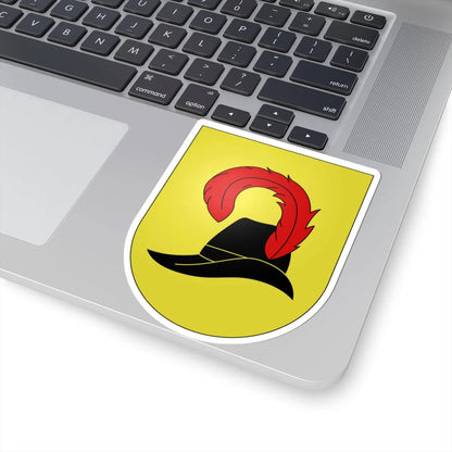 Cureglia-coat of arms (Switzerland) (Coat of Arms) STICKER Vinyl Kiss-Cut Decal - The Sticker Space