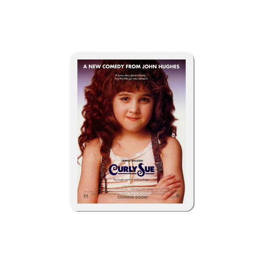 Curly Sue 1991 Movie Poster Die-Cut Magnet-5" x 5"-The Sticker Space