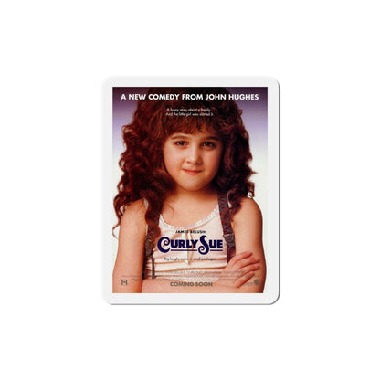 Curly Sue 1991 Movie Poster Die-Cut Magnet-6 Inch-The Sticker Space