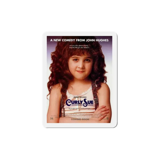 Curly Sue 1991 Movie Poster Refrigerator Magnet 5 Inch - The Sticker Space
