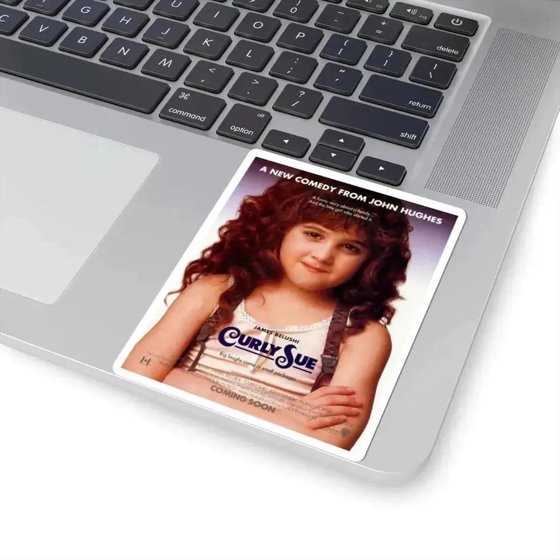 Curly Sue 1991 Movie Poster - STICKER Vinyl Kiss-Cut Decal - The Sticker Space