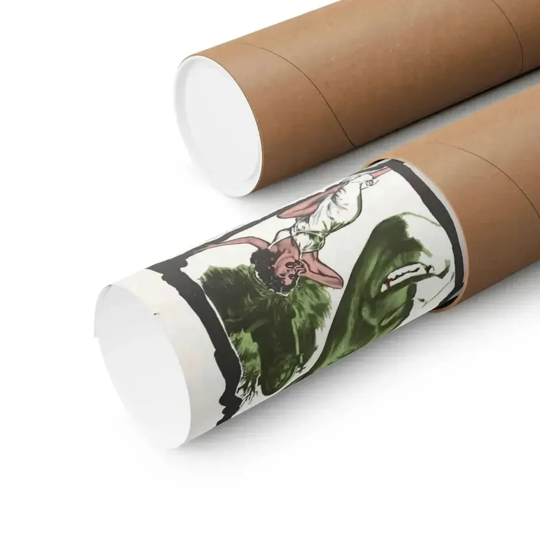 CURSE OF FRANKENSTEIN + HORROR OF DRACULA 1957 - Paper Movie Poster - The Sticker Space