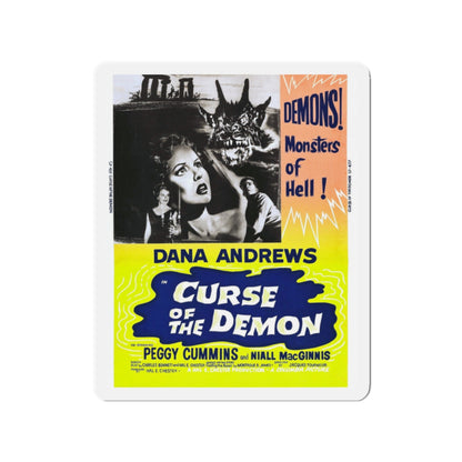 CURSE OF THE DEMON (2) 1957 Movie Poster - Die-Cut Magnet-2" x 2"-The Sticker Space