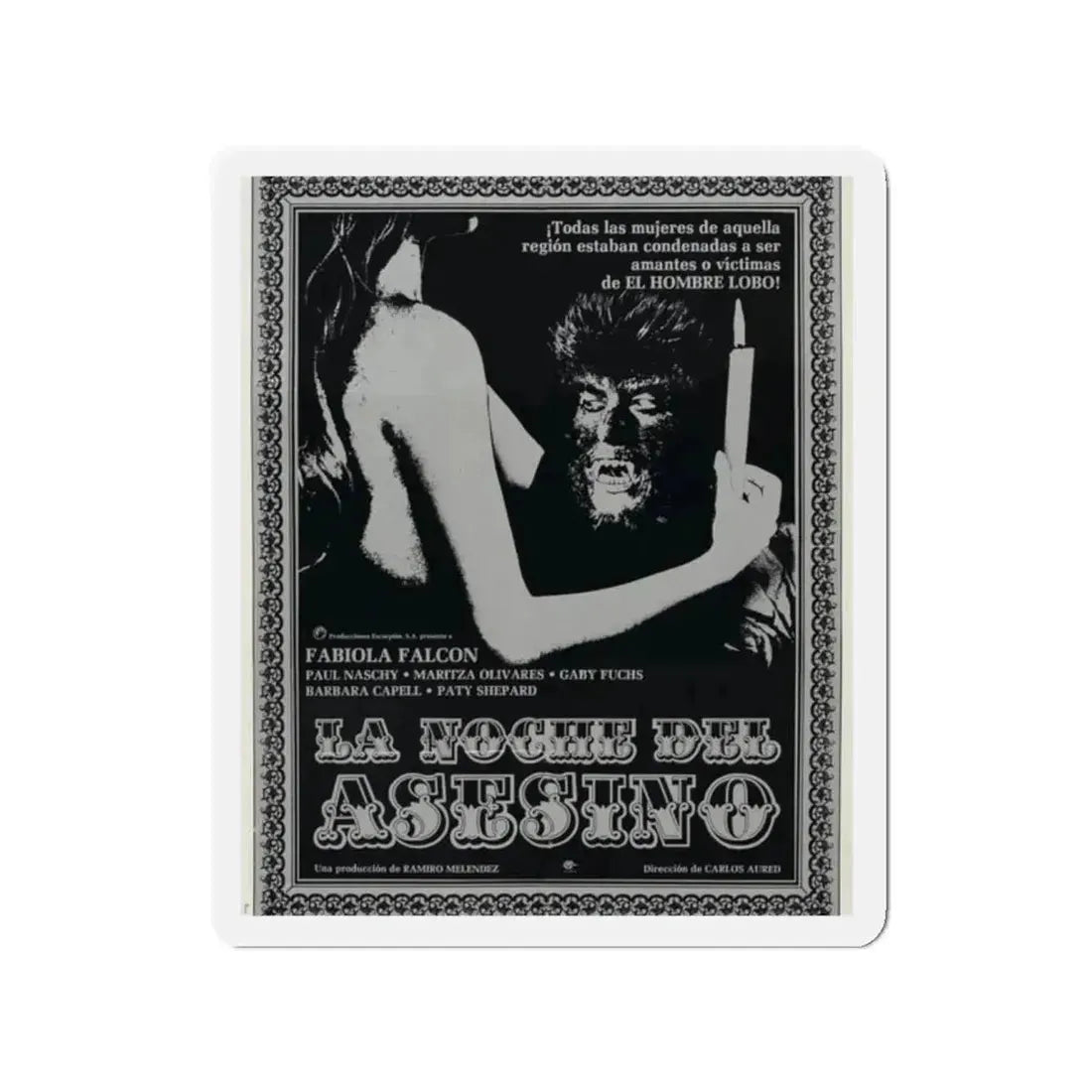 CURSE OF THE DEVIL 1973 Movie Poster - Refrigerator Magnet 2 Inch - The Sticker Space