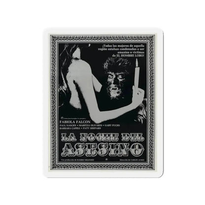 CURSE OF THE DEVIL 1973 Movie Poster - Refrigerator Magnet 3 Inch - The Sticker Space