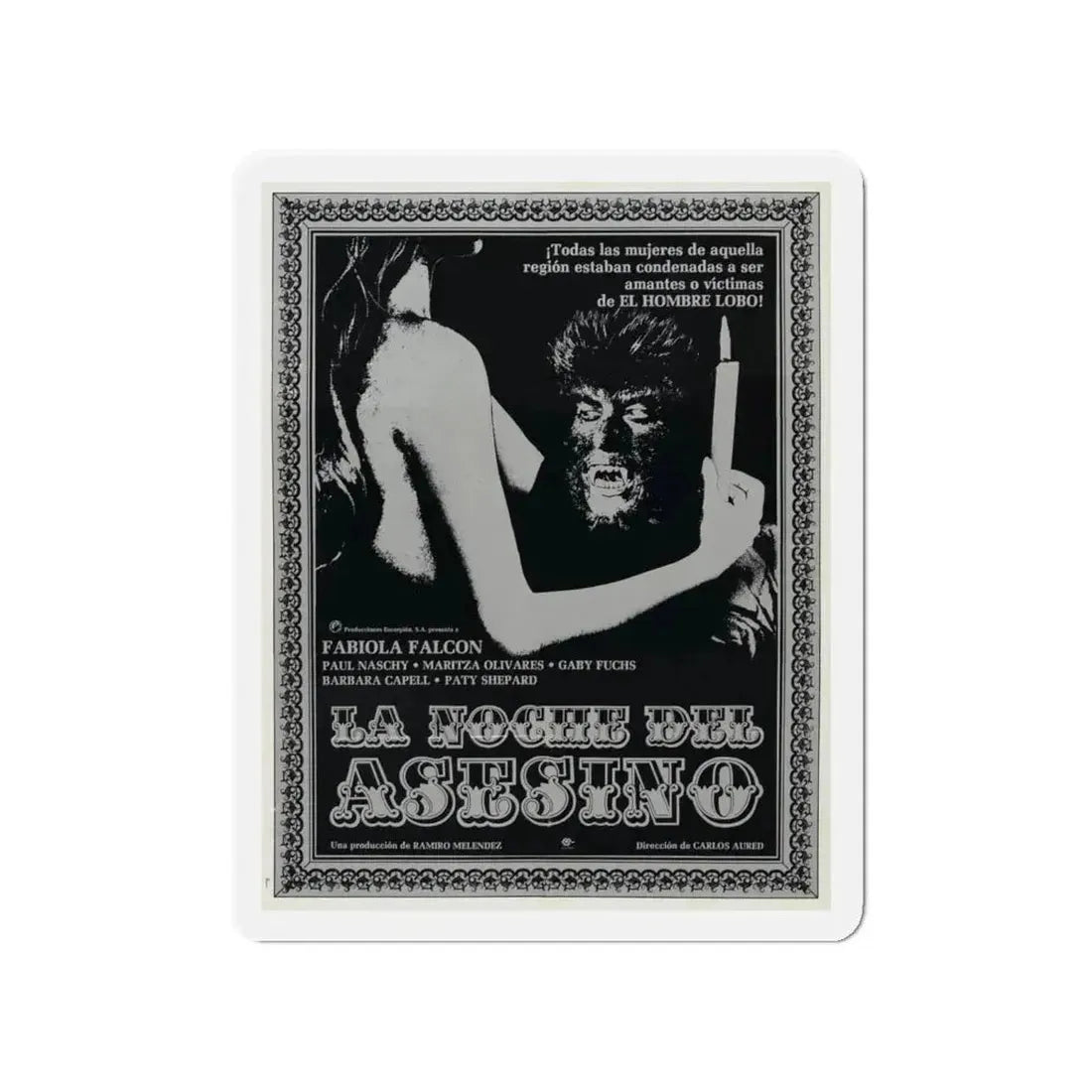 CURSE OF THE DEVIL 1973 Movie Poster - Refrigerator Magnet 4 Inch - The Sticker Space