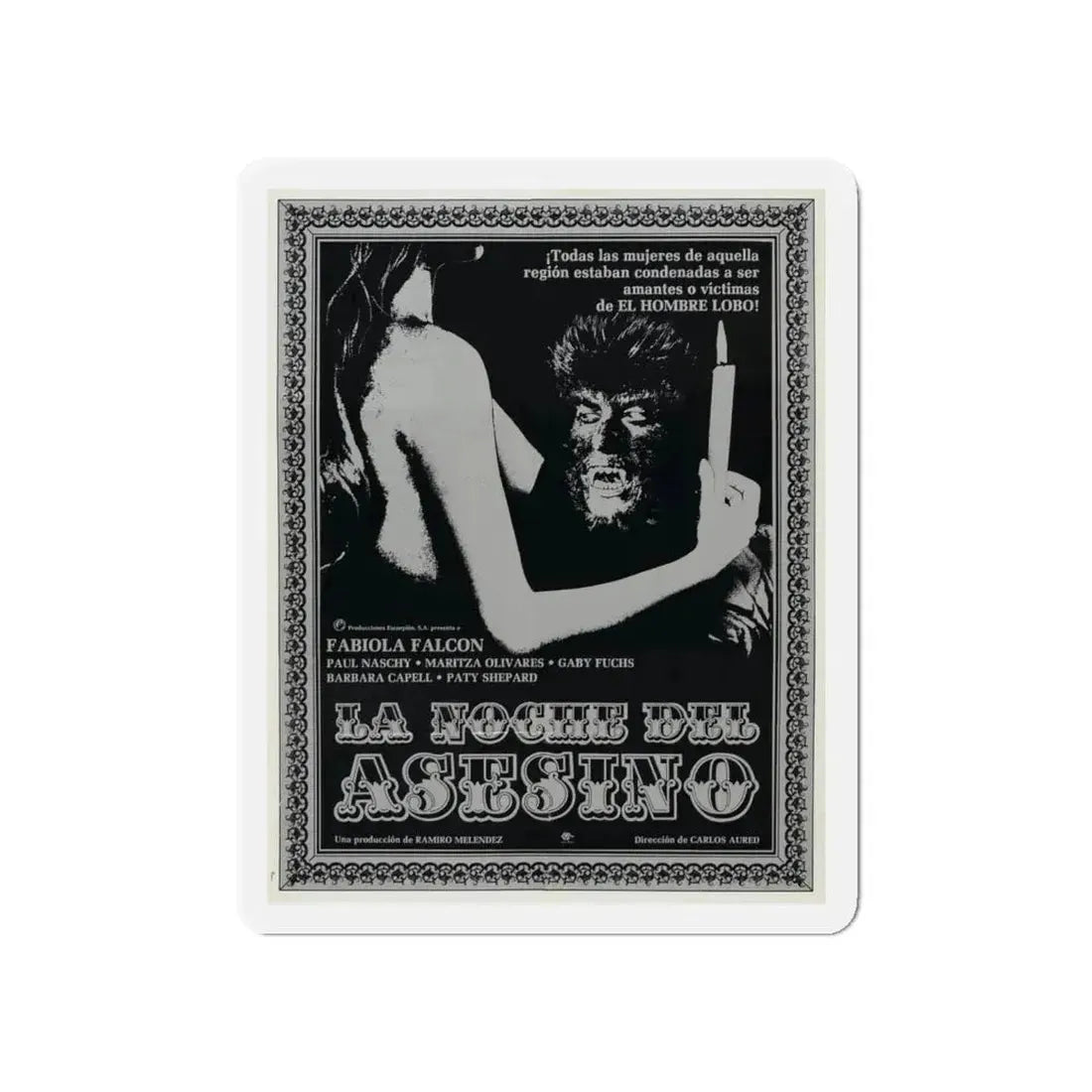 CURSE OF THE DEVIL 1973 Movie Poster - Refrigerator Magnet 5 Inch - The Sticker Space