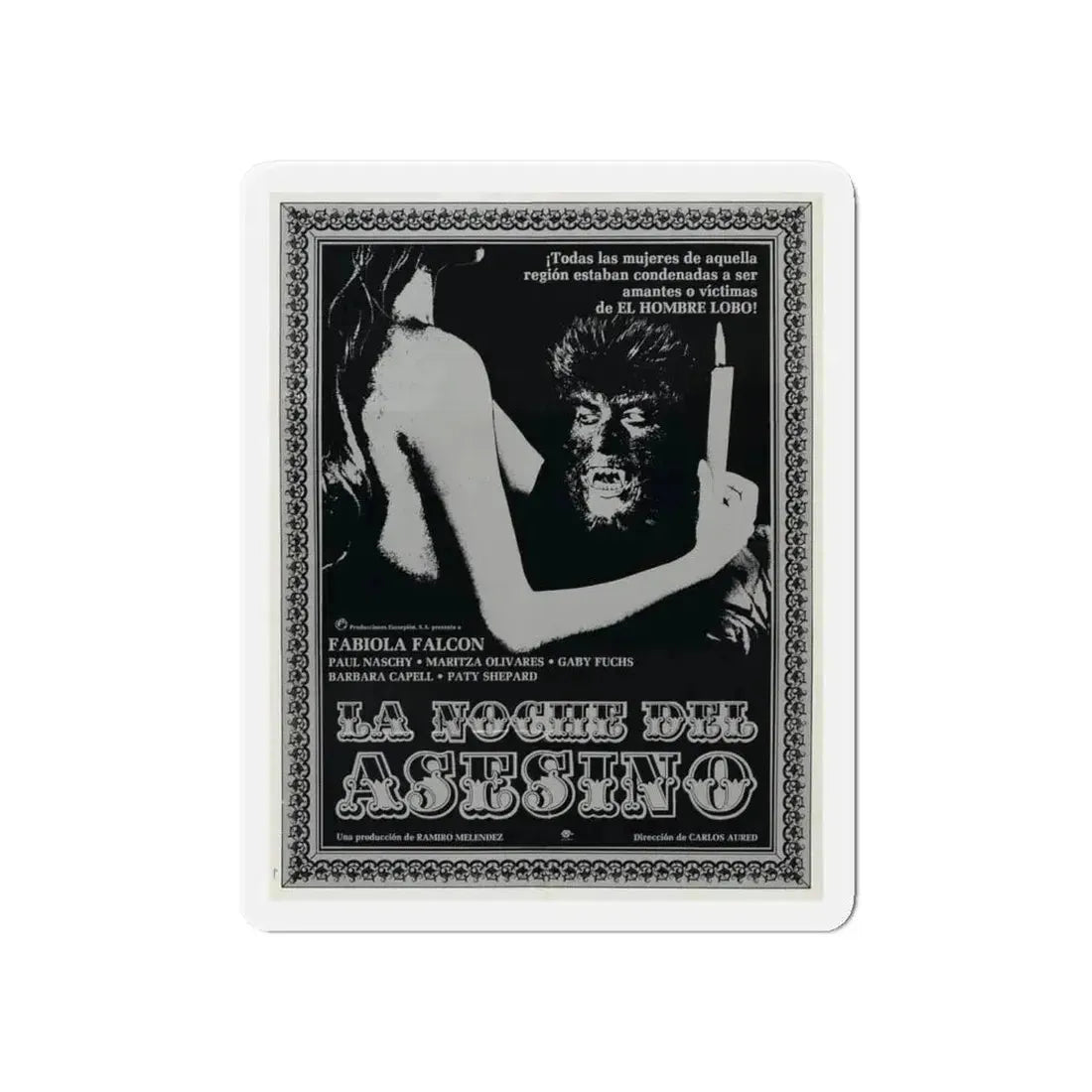 CURSE OF THE DEVIL 1973 Movie Poster - Refrigerator Magnet 6 Inch - The Sticker Space