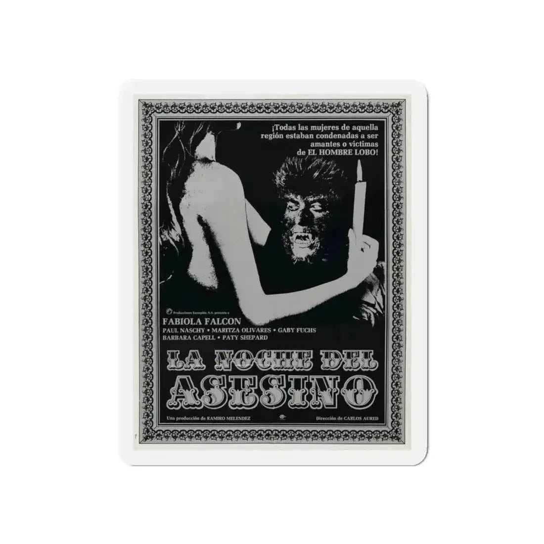 CURSE OF THE DEVIL 1973 Movie Poster - Refrigerator Magnet - The Sticker Space