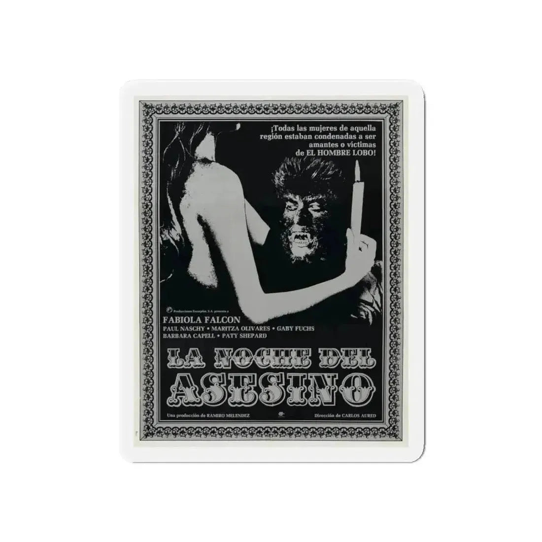 CURSE OF THE DEVIL 1973 Movie Poster - Refrigerator Magnet - The Sticker Space