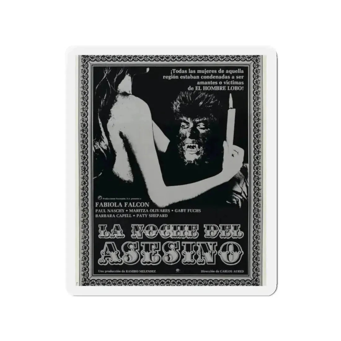 CURSE OF THE DEVIL 1973 Movie Poster - Refrigerator Magnet - The Sticker Space