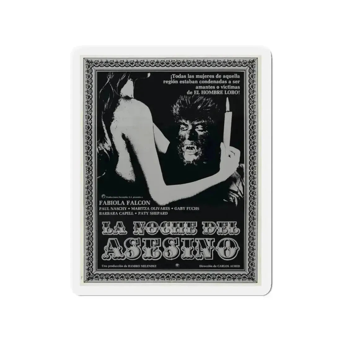 CURSE OF THE DEVIL 1973 Movie Poster - Refrigerator Magnet - The Sticker Space