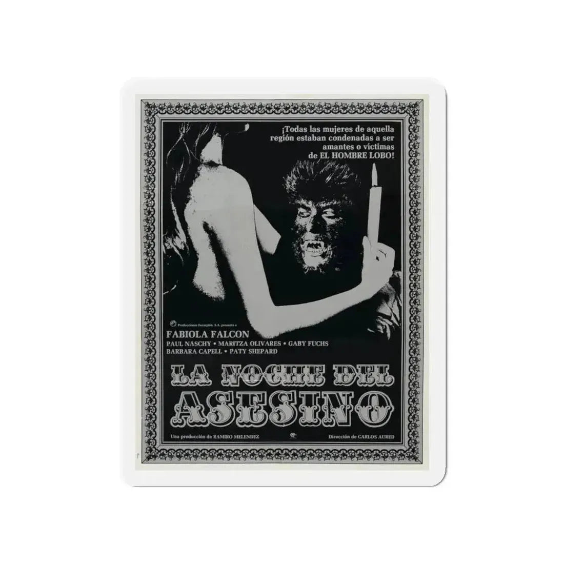 CURSE OF THE DEVIL 1973 Movie Poster - Refrigerator Magnet - The Sticker Space