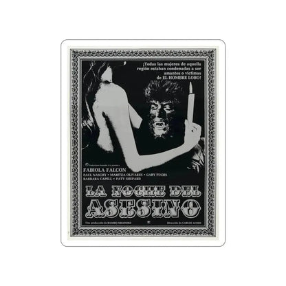 CURSE OF THE DEVIL 1973 Movie Poster STICKER Vinyl Die-Cut Decal 3 Inch - The Sticker Space