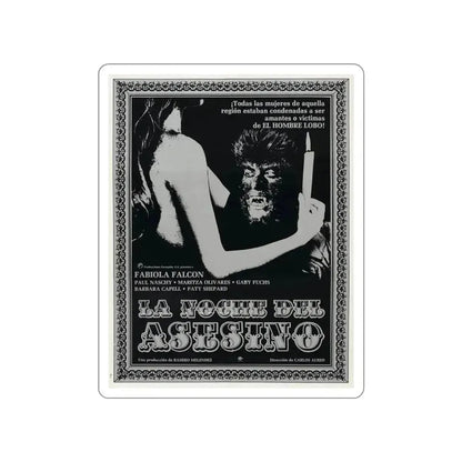 CURSE OF THE DEVIL 1973 Movie Poster STICKER Vinyl Die-Cut Decal 4 Inch - The Sticker Space