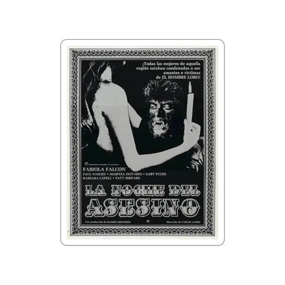 CURSE OF THE DEVIL 1973 Movie Poster STICKER Vinyl Die-Cut Decal 5 Inch - The Sticker Space