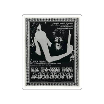 CURSE OF THE DEVIL 1973 Movie Poster STICKER Vinyl Die-Cut Decal - The Sticker Space