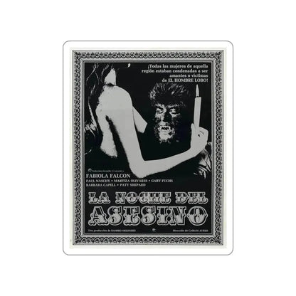 CURSE OF THE DEVIL 1973 Movie Poster STICKER Vinyl Die-Cut Decal - The Sticker Space