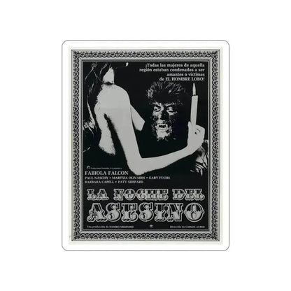 CURSE OF THE DEVIL 1973 Movie Poster STICKER Vinyl Die-Cut Decal - The Sticker Space