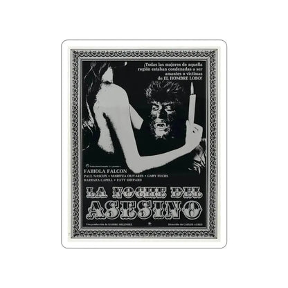 CURSE OF THE DEVIL 1973 Movie Poster STICKER Vinyl Die-Cut Decal - The Sticker Space