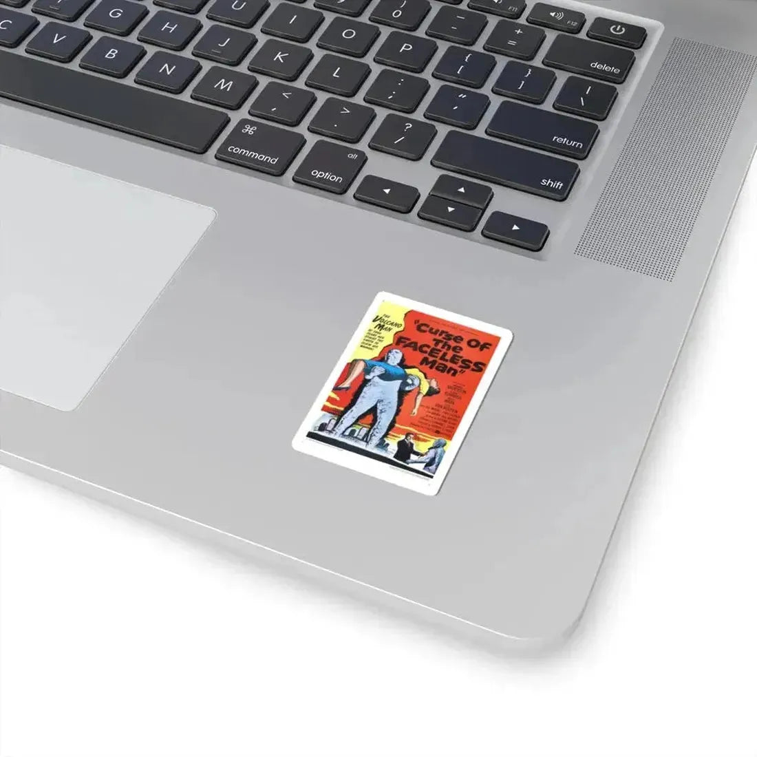 CURSE OF THE FACELESS MAN 1958 Movie Poster - STICKER Vinyl Kiss-Cut Decal - The Sticker Space