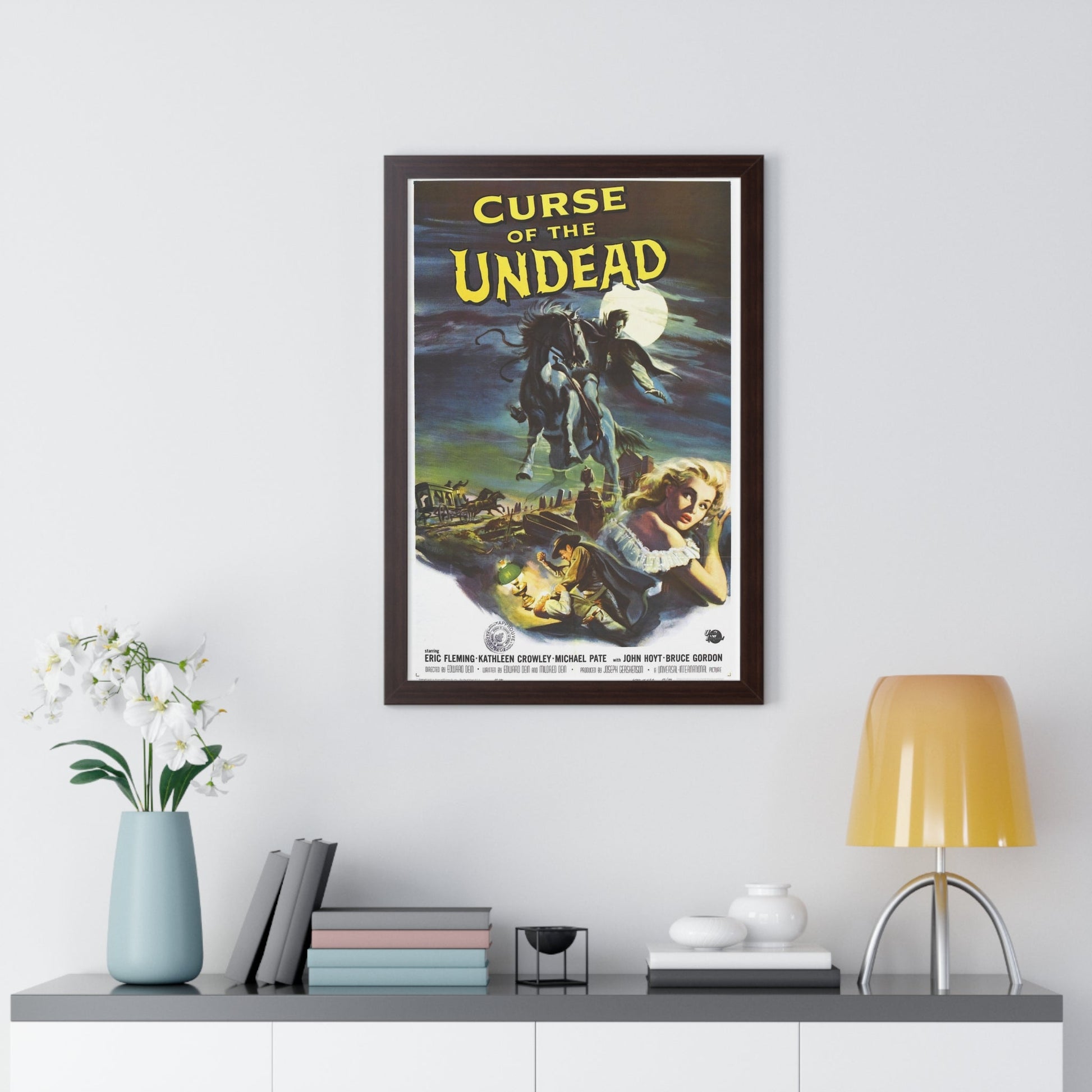 CURSE OF THE UNDEAD 1959 - Framed Movie Poster-The Sticker Space