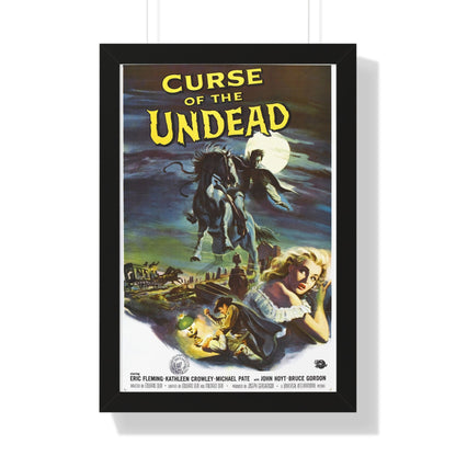 CURSE OF THE UNDEAD 1959 - Framed Movie Poster-16″ x 24″-The Sticker Space