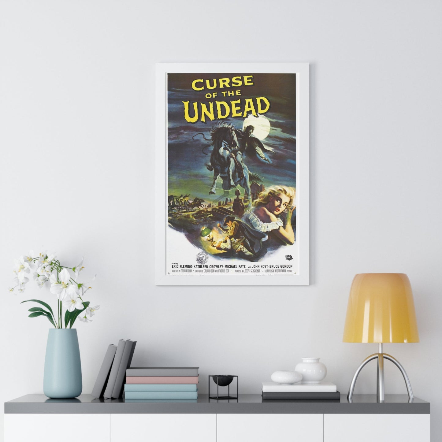 CURSE OF THE UNDEAD 1959 - Framed Movie Poster-The Sticker Space