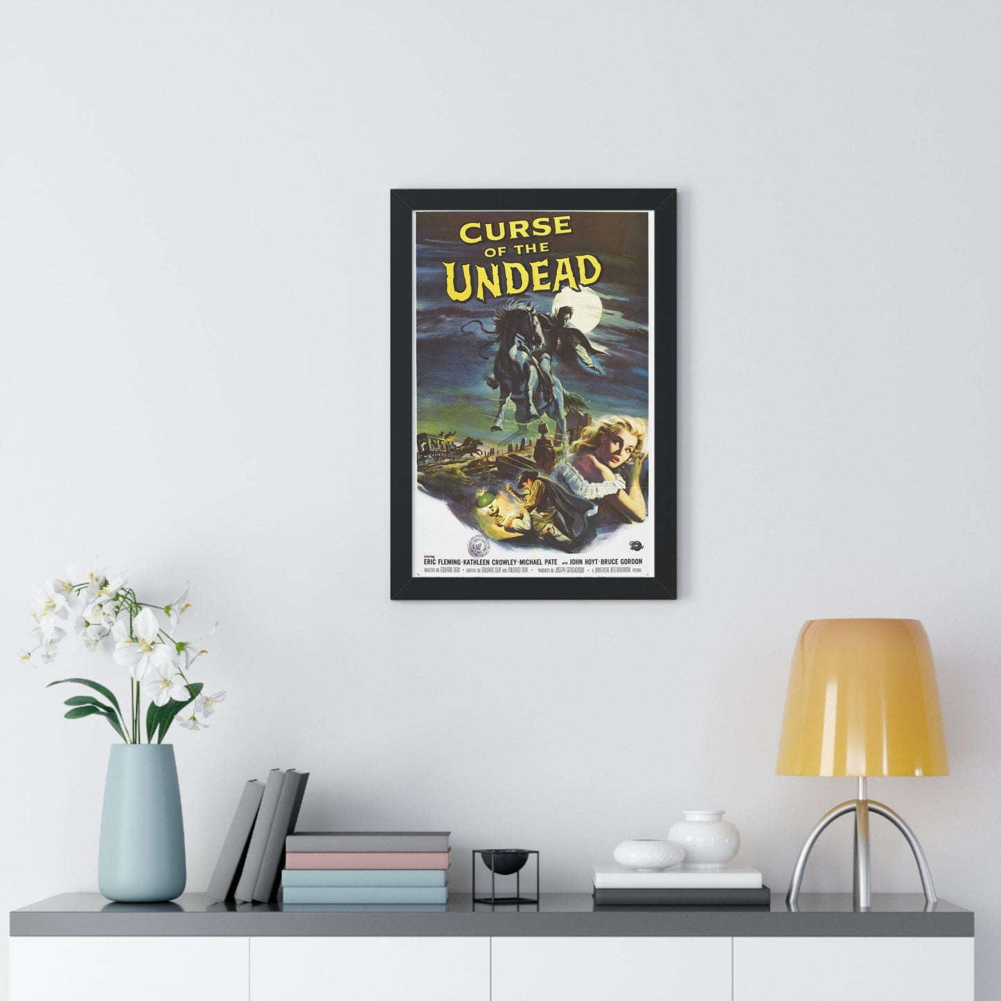 CURSE OF THE UNDEAD 1959 - Framed Movie Poster-The Sticker Space