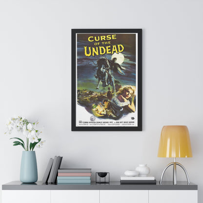 CURSE OF THE UNDEAD 1959 - Framed Movie Poster-The Sticker Space