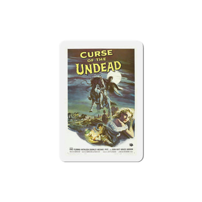 Curse of the Undead 1959 Movie Poster Die-Cut Magnet-6 Inch-The Sticker Space