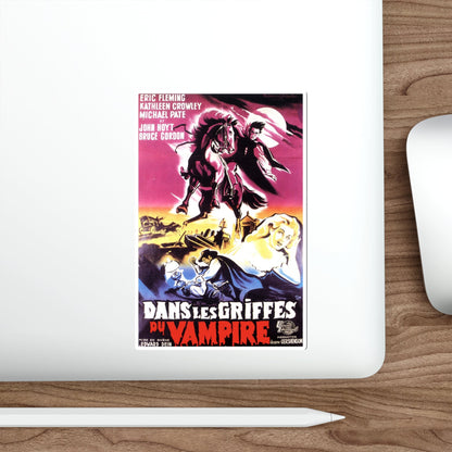 CURSE OF THE UNDEAD (FRENCH) 1959 Movie Poster STICKER Vinyl Die-Cut Decal-The Sticker Space