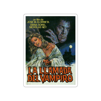 CURSE OF THE VAMPIRE 1966 Movie Poster STICKER Vinyl Die-Cut Decal-5 Inch-The Sticker Space