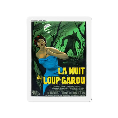 CURSE OF THE WEREWOLF (FRENCH) 1961 Movie Poster - Refrigerator Magnet - The Sticker Space