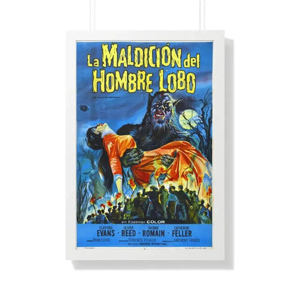 CURSE OF THE WEREWOLF (SPANISH) 1961 - Framed Movie Poster - The Sticker Space