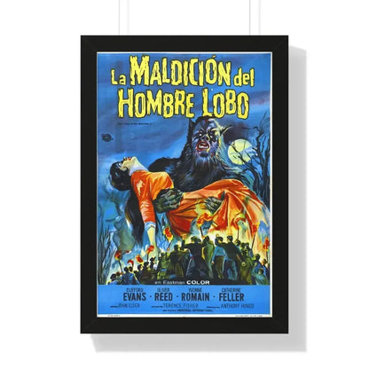 CURSE OF THE WEREWOLF (SPANISH) 1961 - Framed Movie Poster - The Sticker Space