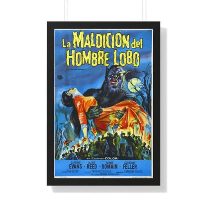 CURSE OF THE WEREWOLF (SPANISH) 1961 - Framed Movie Poster - The Sticker Space