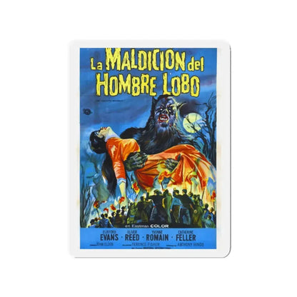 CURSE OF THE WEREWOLF (SPANISH) 1961 Movie Poster - Refrigerator Magnet 2 Inch - The Sticker Space