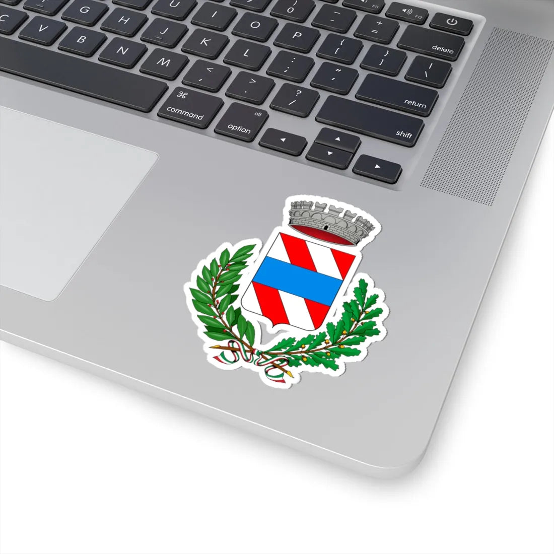 Cursolo-Orasso-Stemma (Italy) (Coat of Arms) STICKER Vinyl Kiss-Cut Decal - The Sticker Space