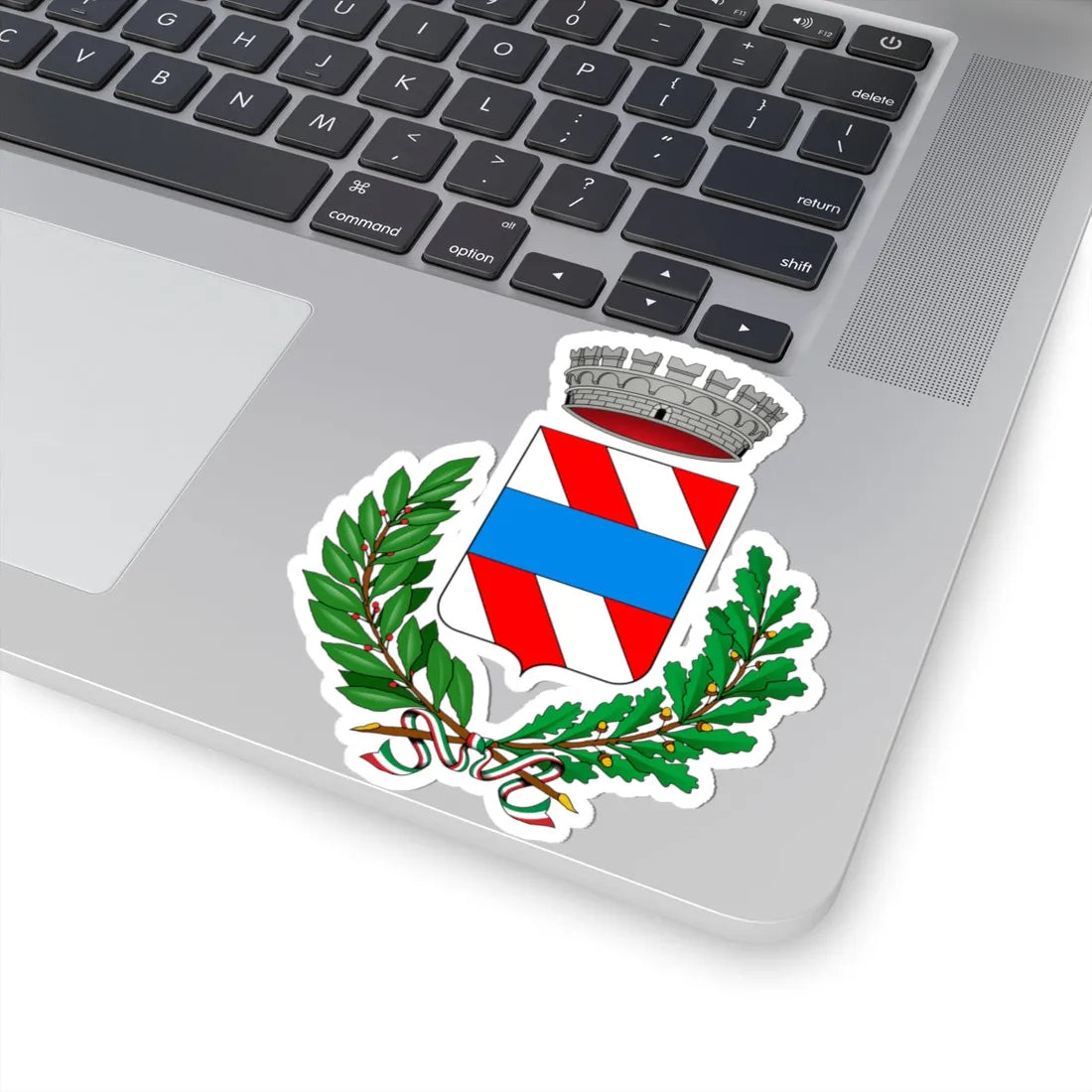 Cursolo-Orasso-Stemma (Italy) (Coat of Arms) STICKER Vinyl Kiss-Cut Decal - The Sticker Space