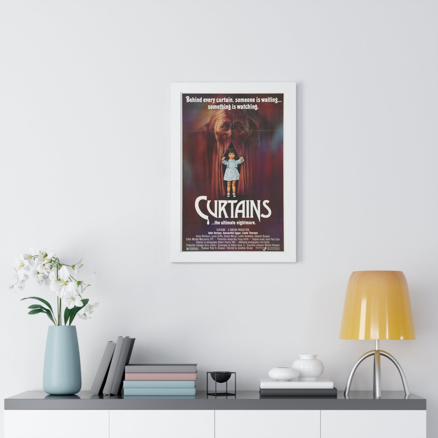 CURTAINS 1983 - Framed Movie Poster-The Sticker Space