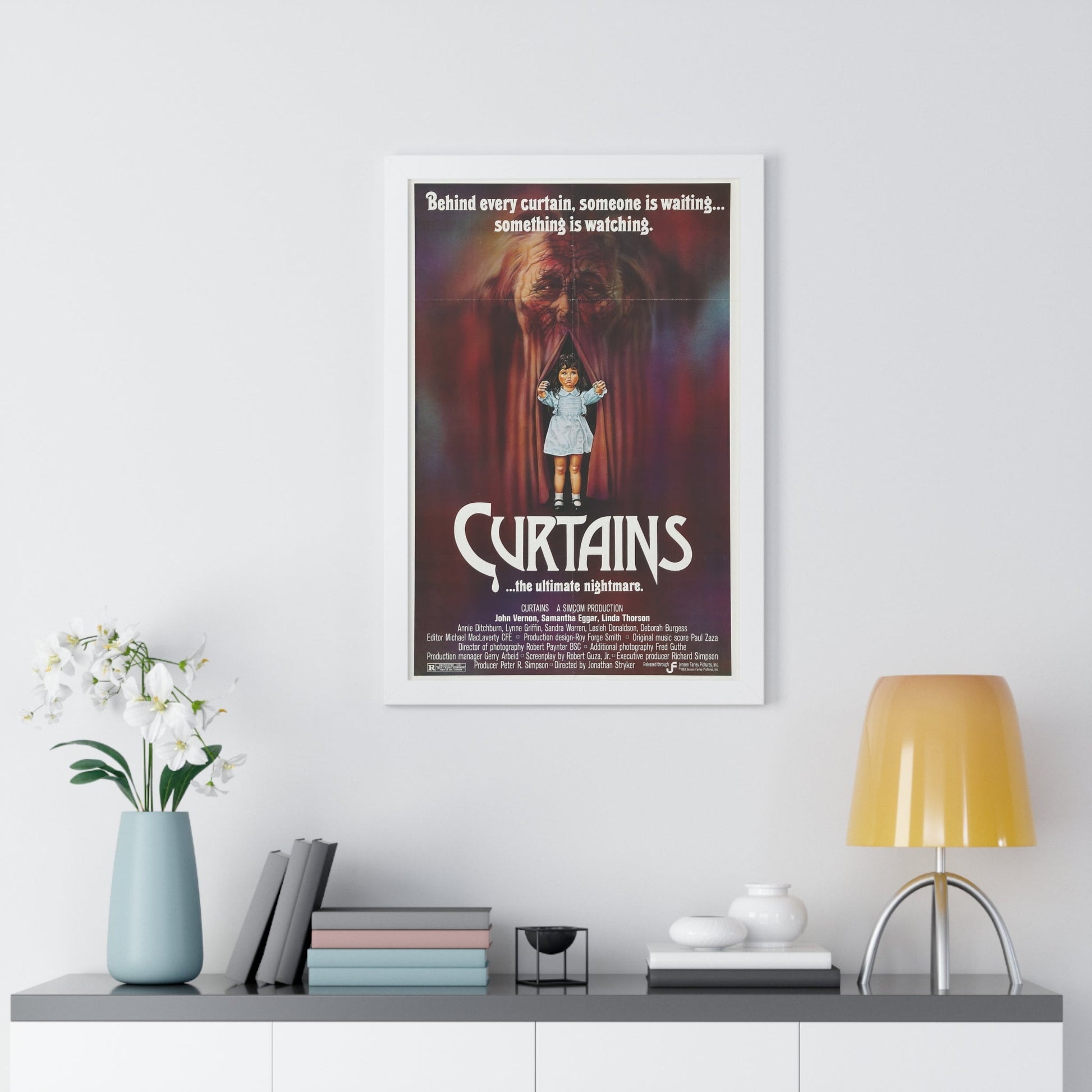 CURTAINS 1983 - Framed Movie Poster-The Sticker Space