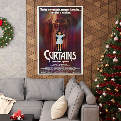 CURTAINS 1983 - Paper Movie Poster-The Sticker Space